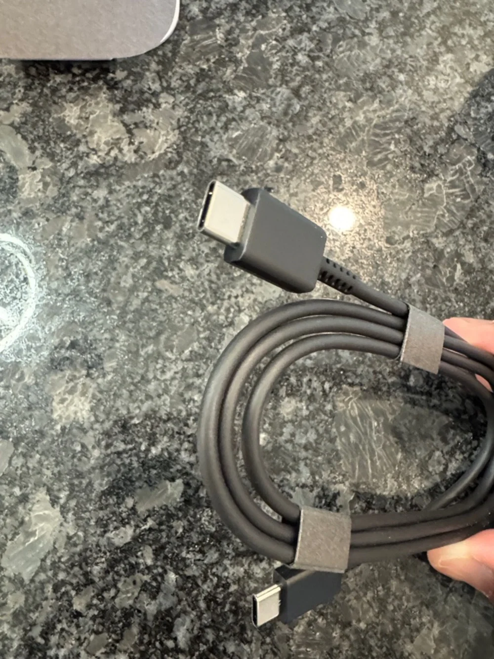 Samsung Galaxy z fold7 official USB-C Charging Cable in Black